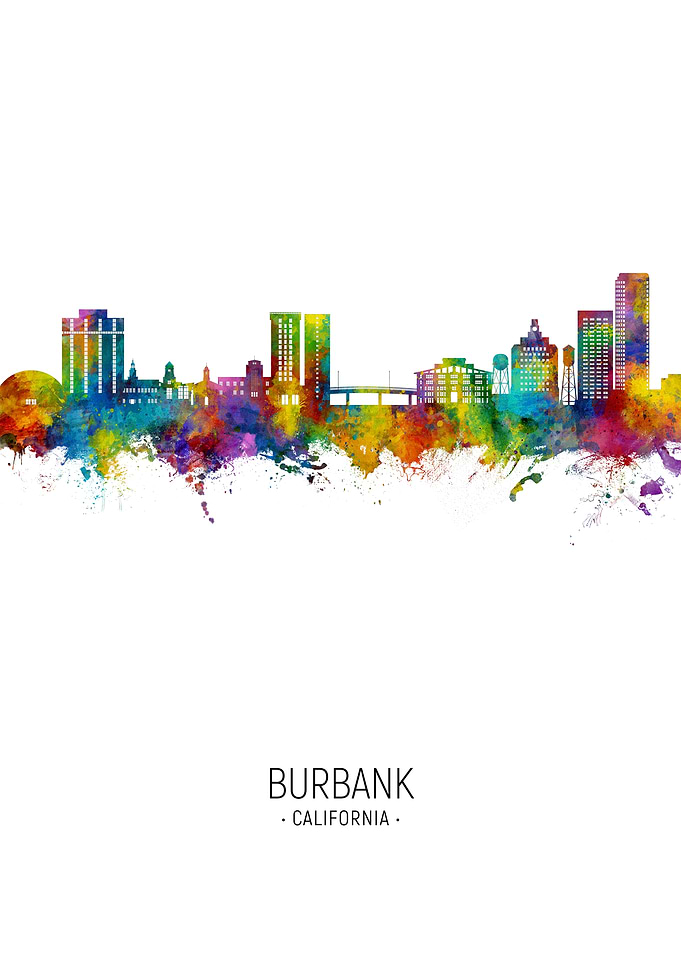 Burbank Skyline California