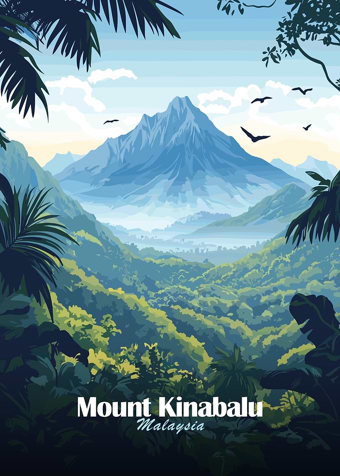 Mount Kinabalu, Malaysia