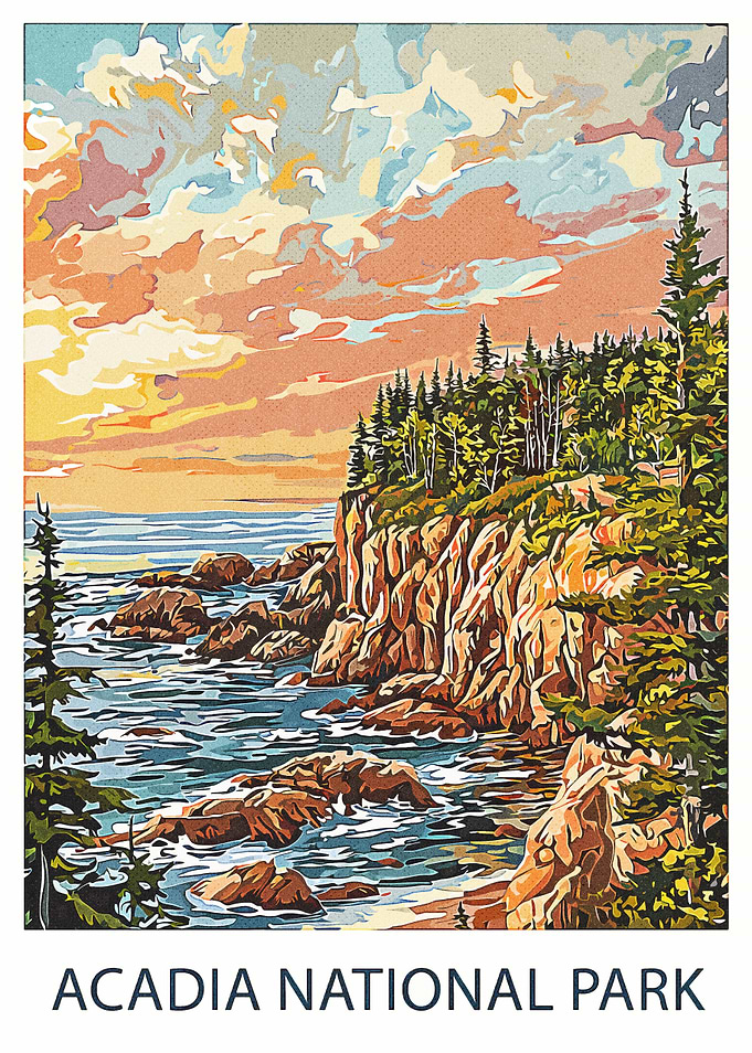 Acadia National Park Sunset