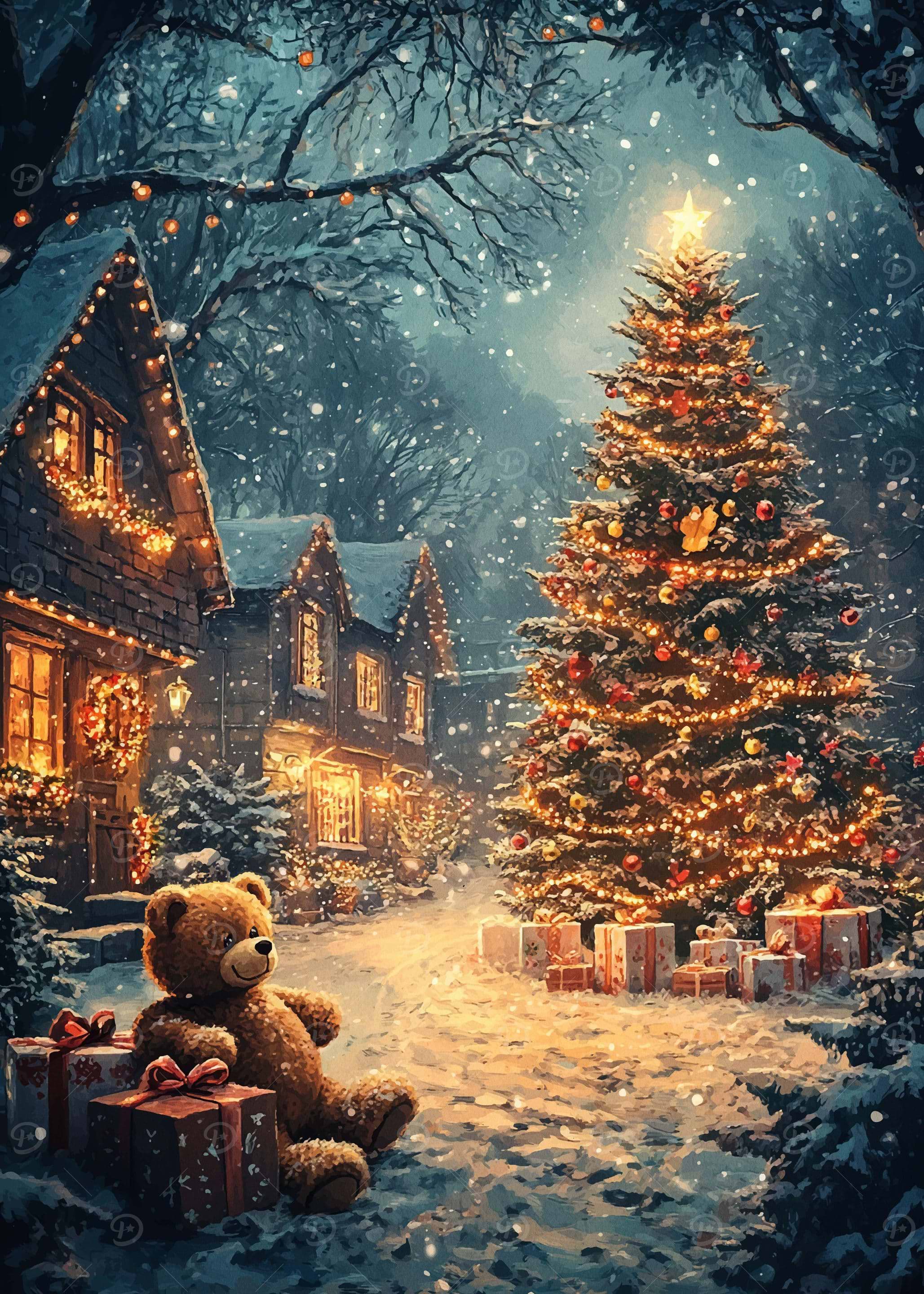 Christmas Posters Online - Shop Unique Metal Prints, Pictures