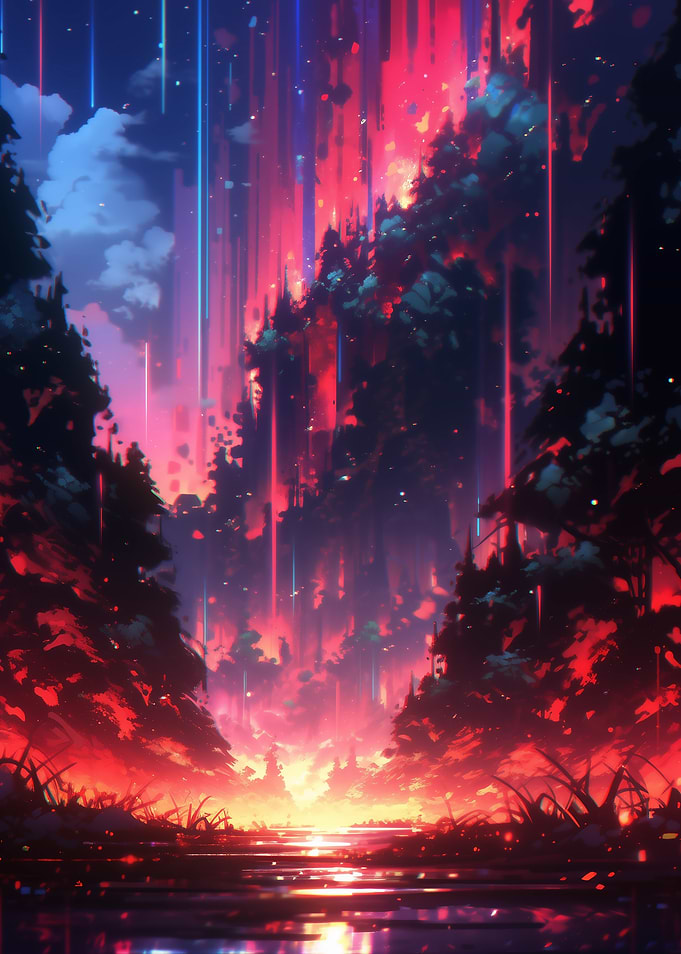 Red Sky Forest