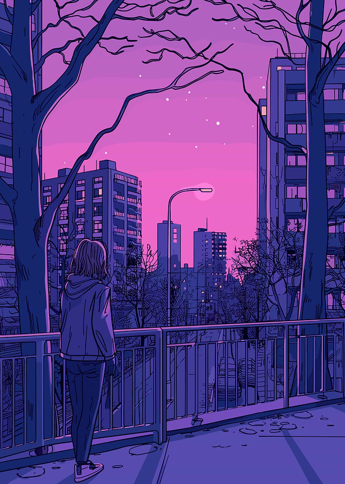 Cityscape at Dusk