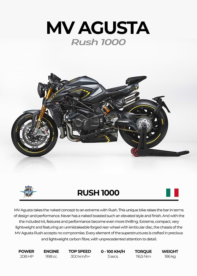 MV Agusta Rush 1000 Motorcycle