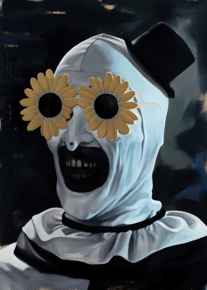 Creepy Clown Portrait