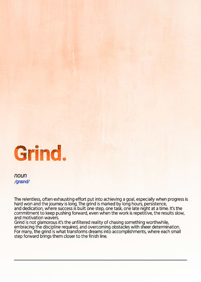 Grind Definition