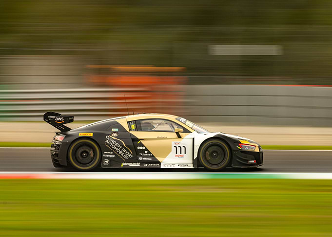 Audi R8 LMS GT3 EVO Race Car