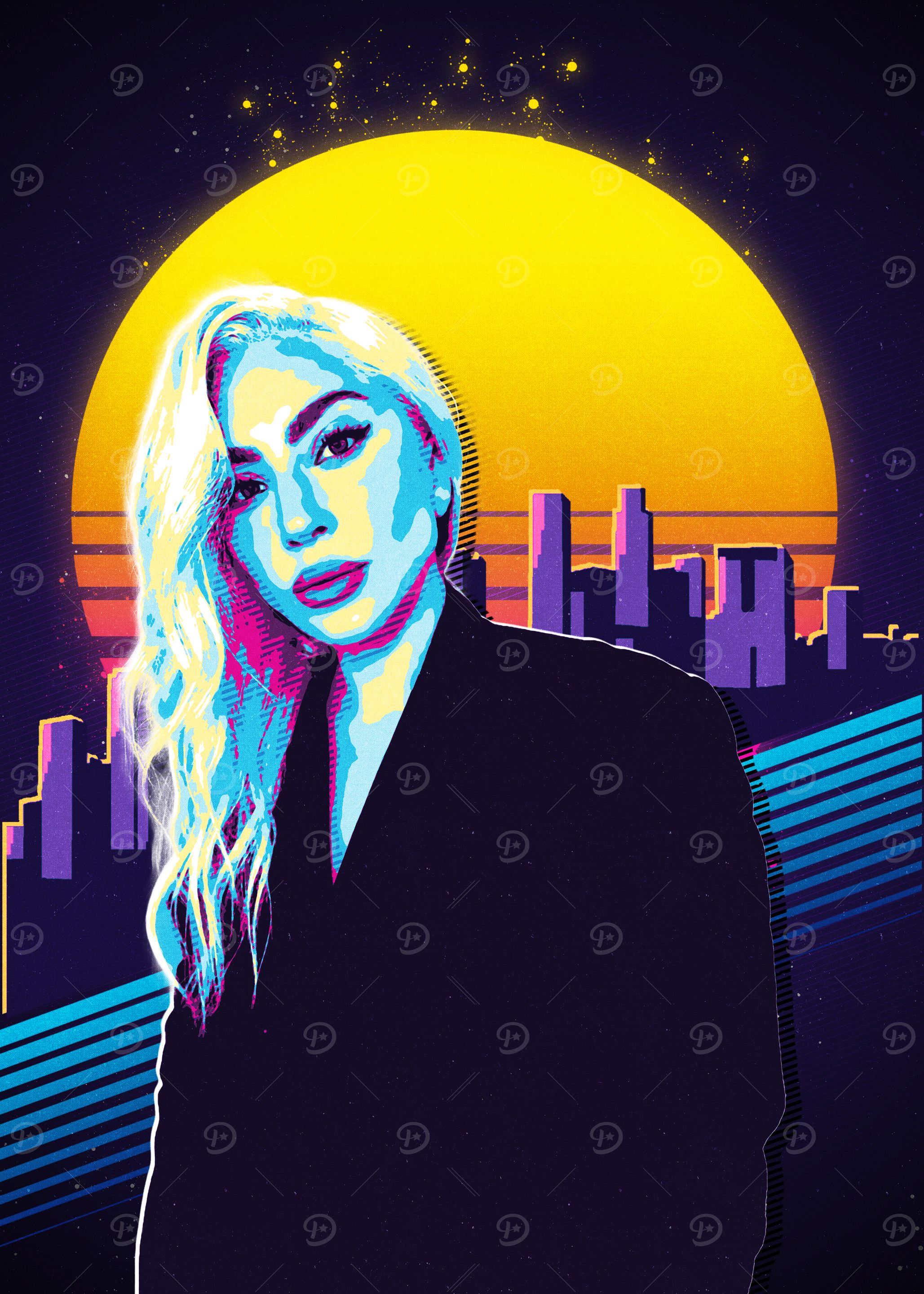 Lady Gaga Retro 70s