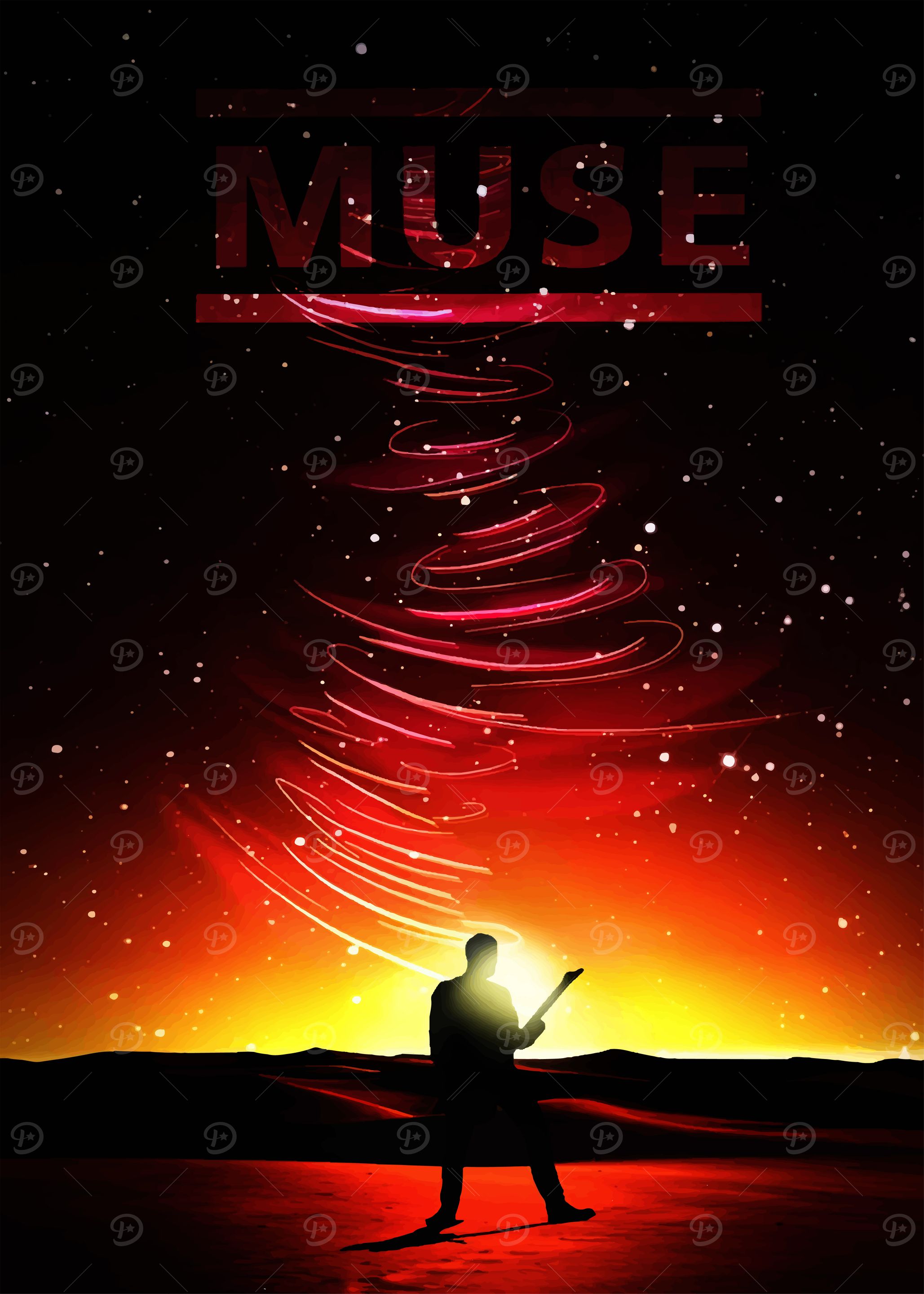 Muse Band Poster