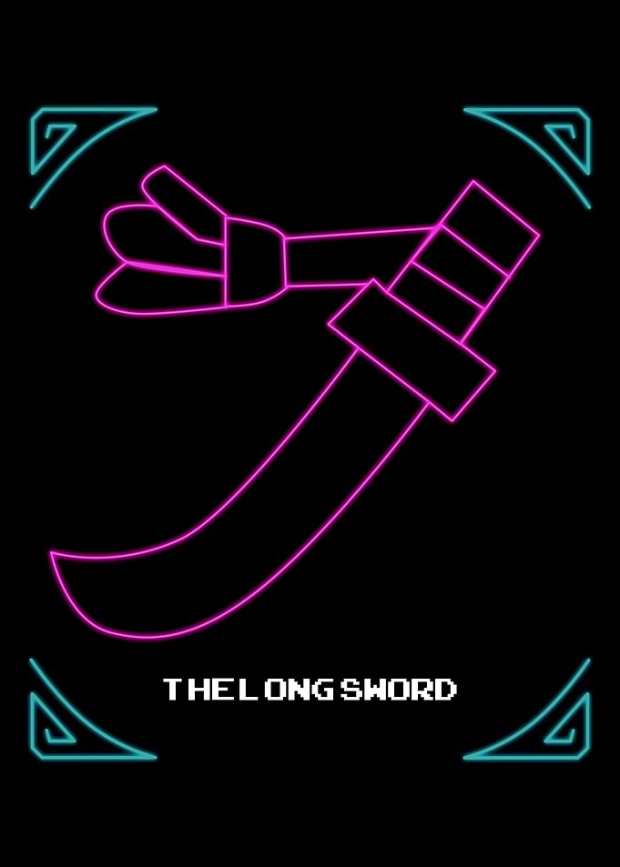 Neon Long Sword