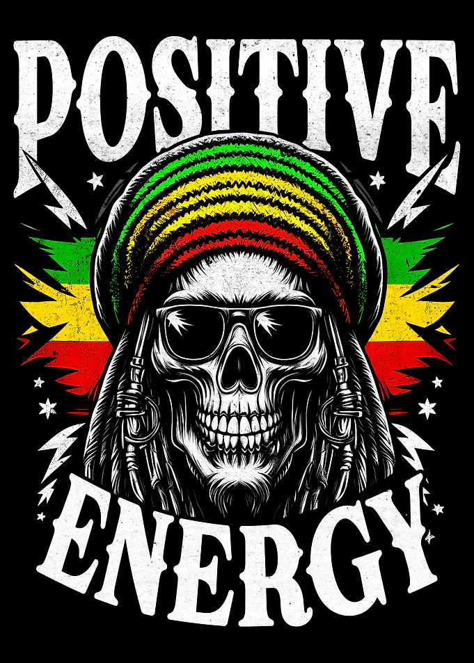 Positive Energy Skull