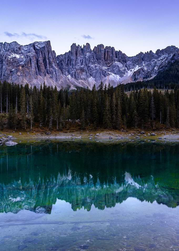 Mountain Lake Reflection