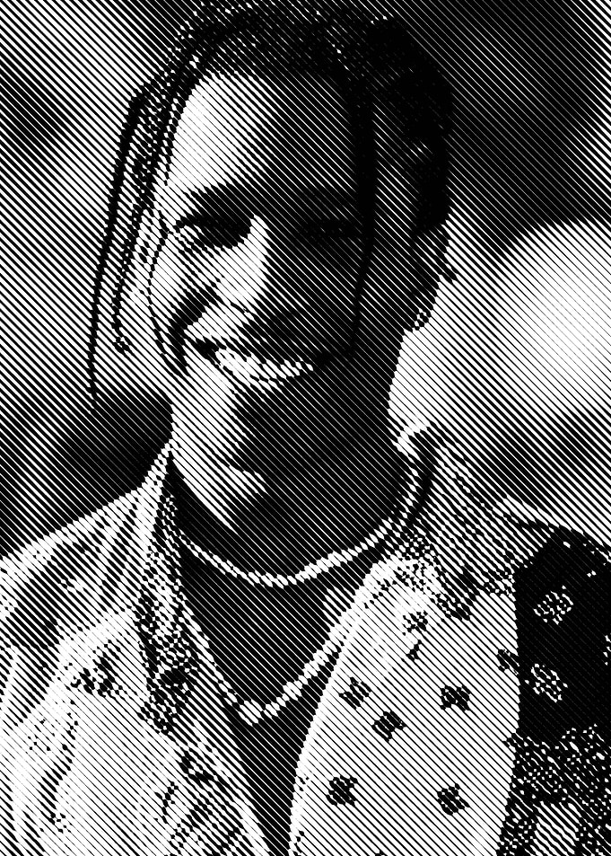rapper halftone