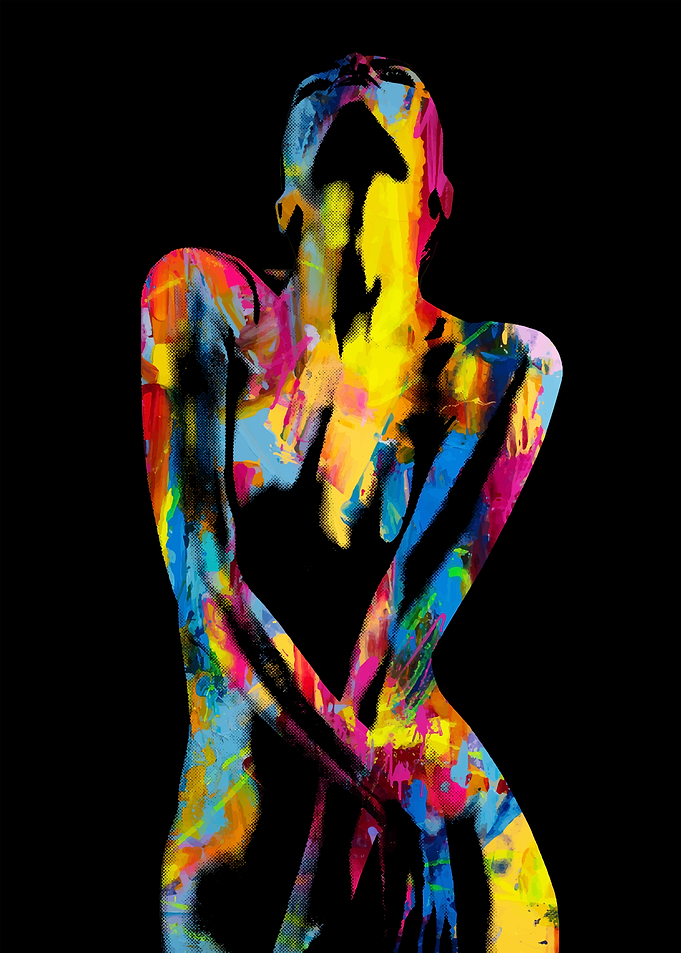 Abstract Colorful Figure