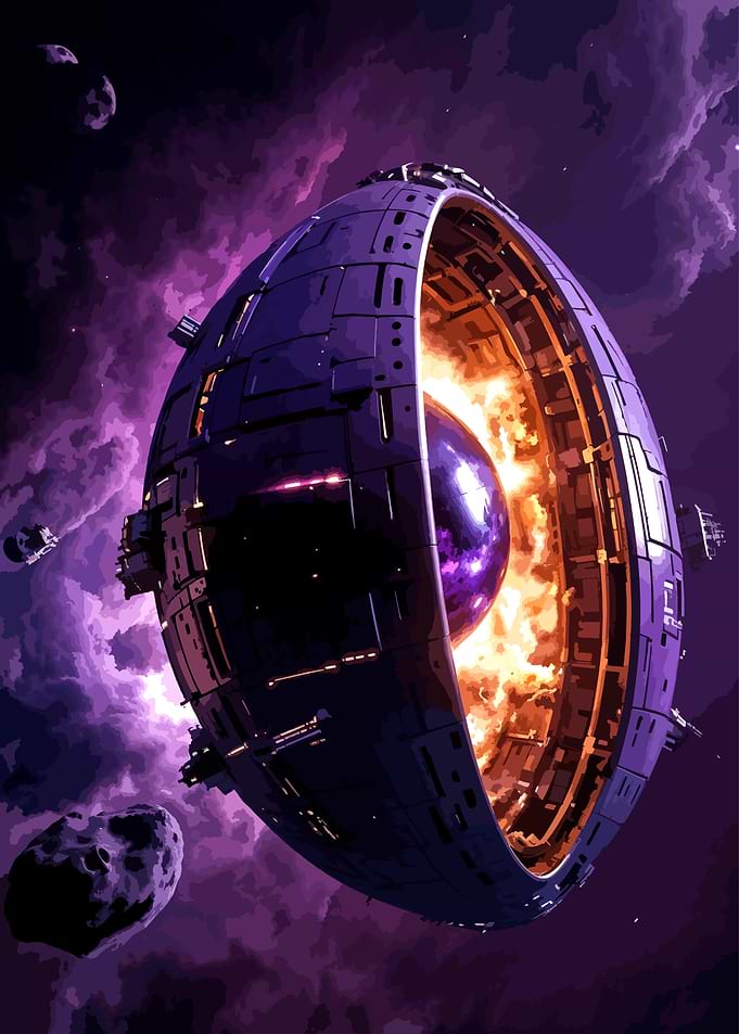 Space Station Explosion