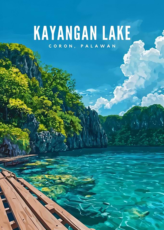 Kayangan Lake, Coron, Palawan