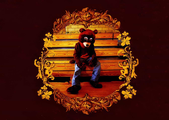 Bear Mascot in Ornate Frame