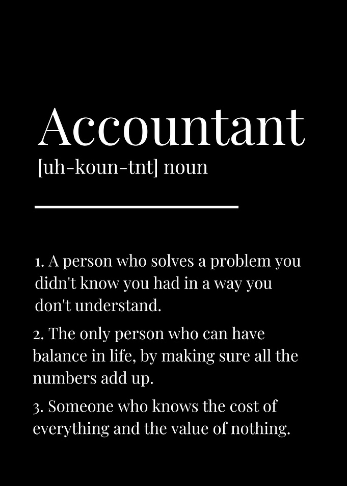 Funny Accountant Definition