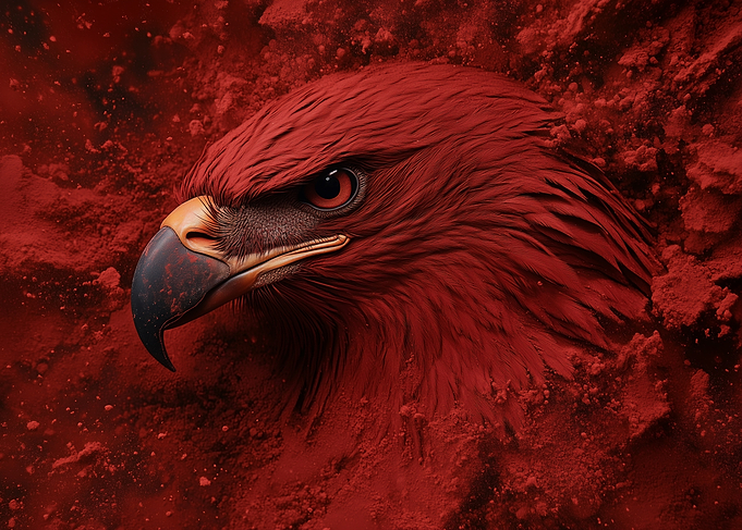 Red Eagle Close-Up