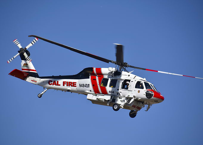Cal Fire Copter 404 Launch
