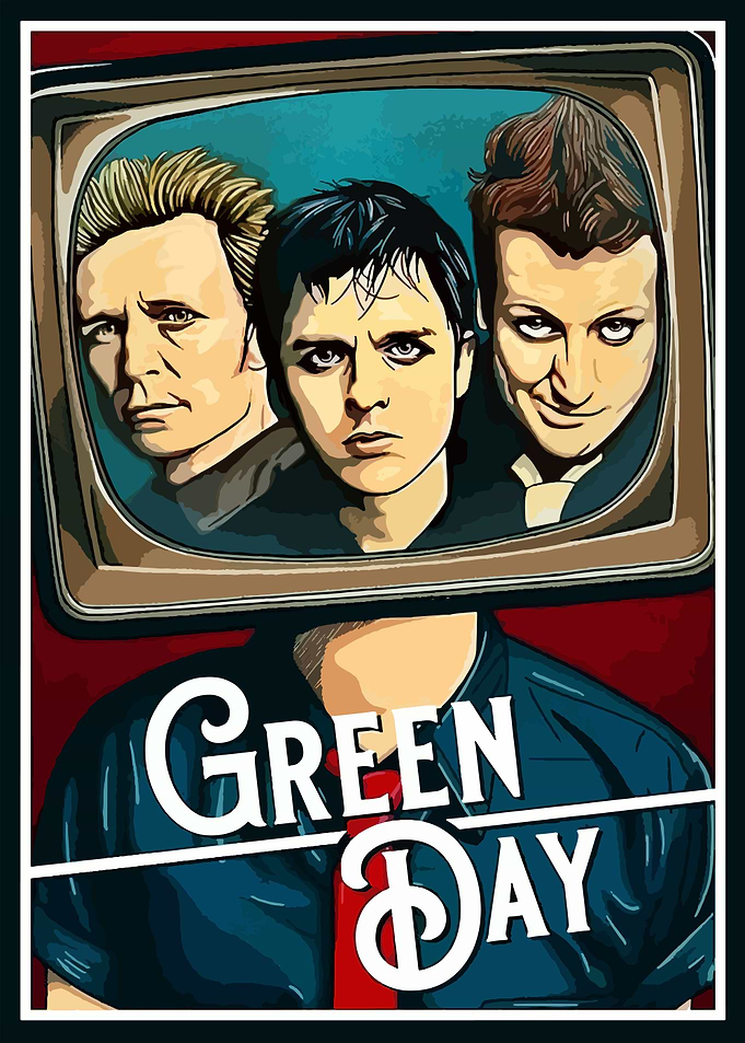 Green Day Band Poster