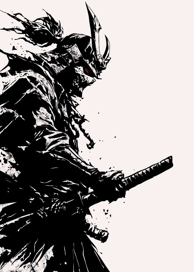 Samurai Warrior Art