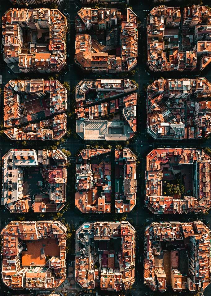 Aerial Cityscape