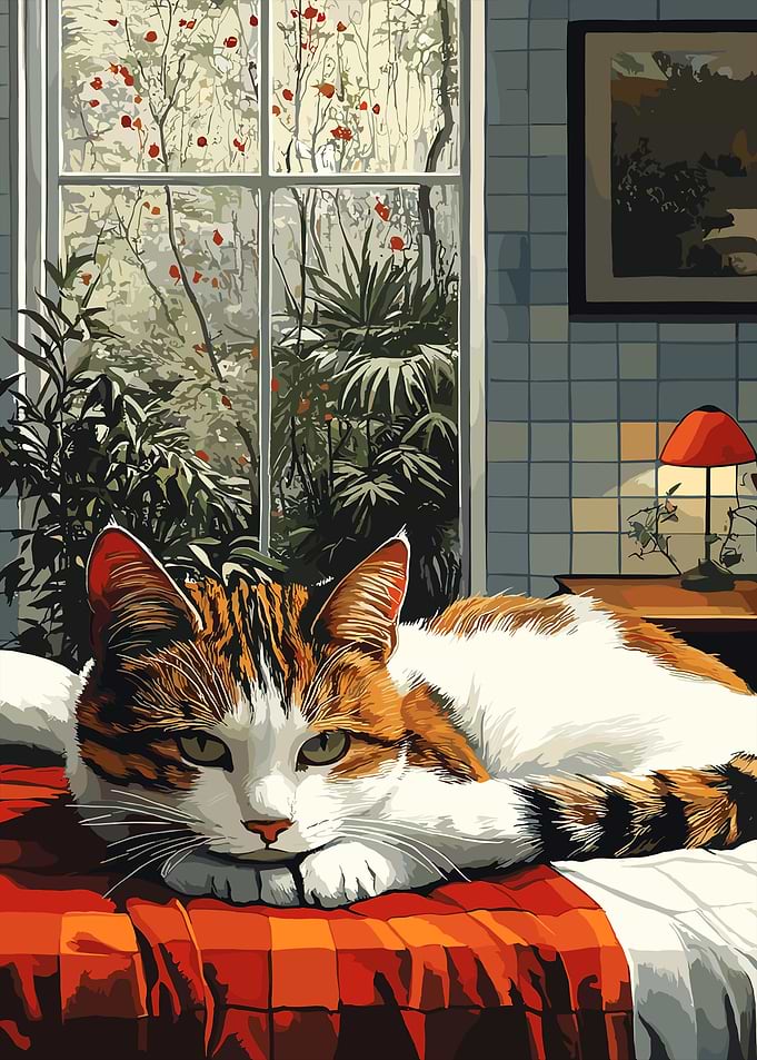 Cat by the Window
