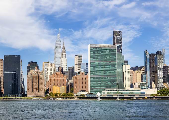 NYC East River Skyline