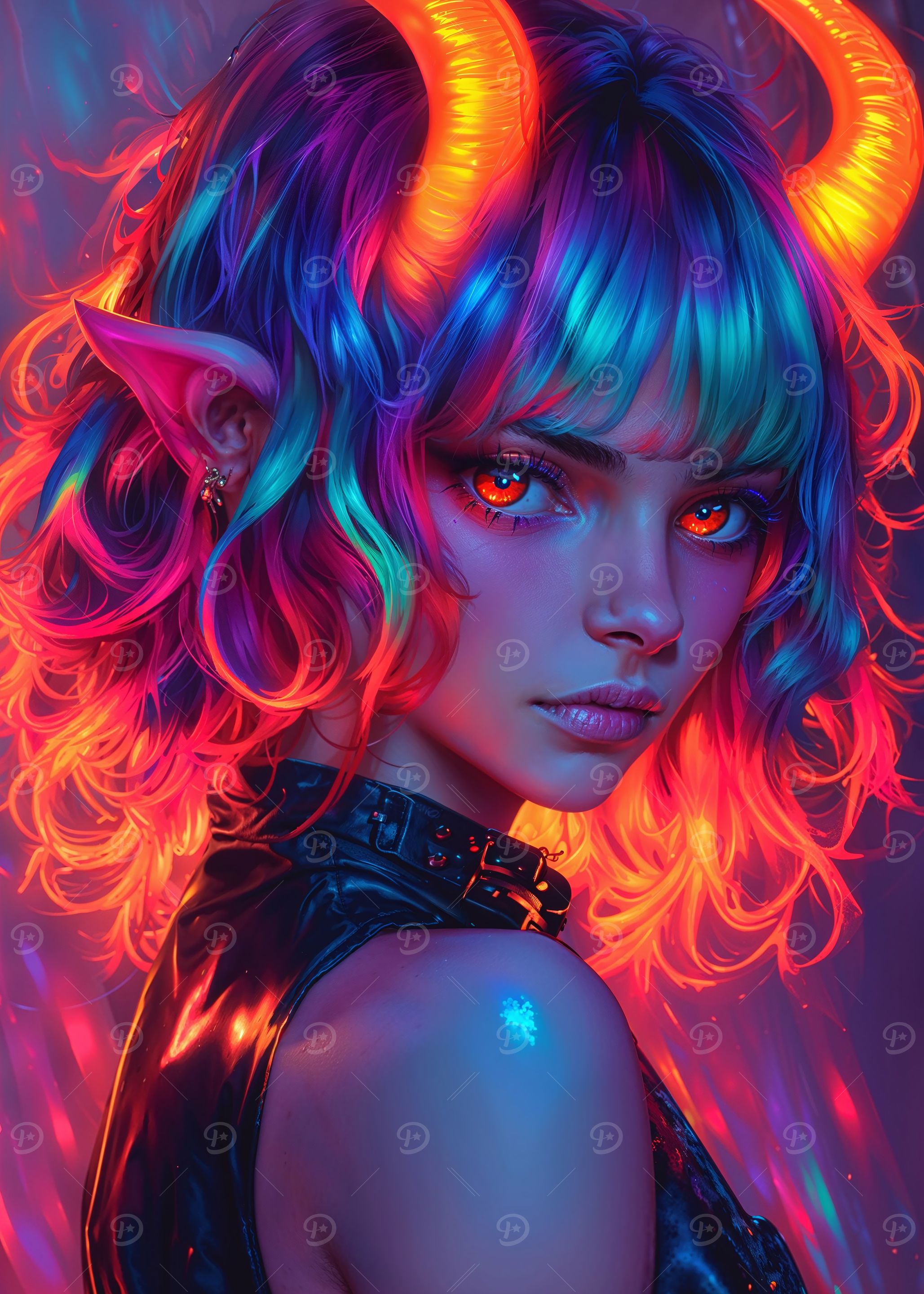 Neon Demon Girl