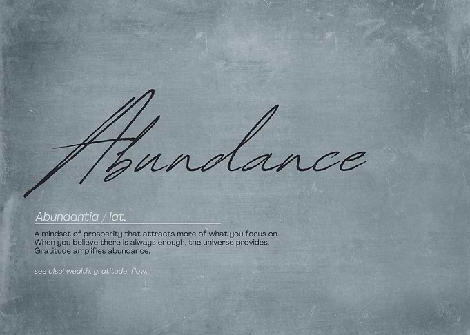 Abundance Quote