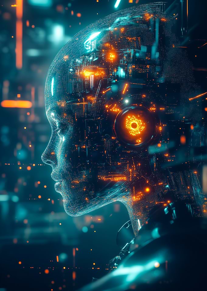 Digital AI Portrait