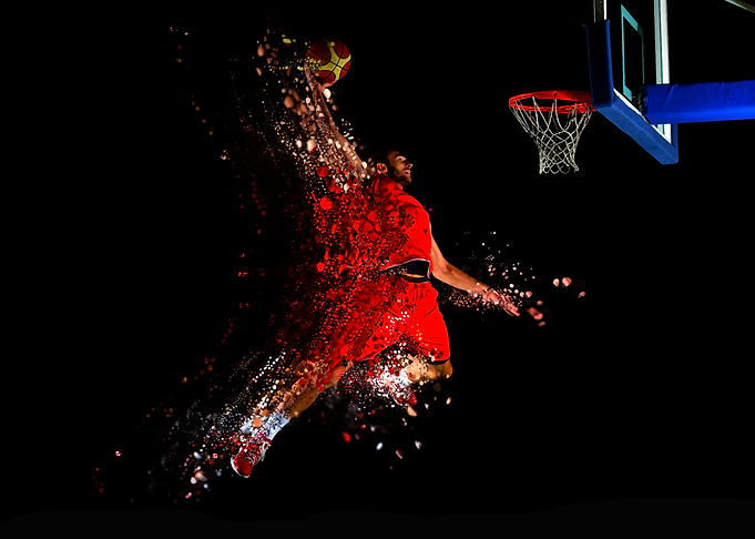 Basketball Dunk Action