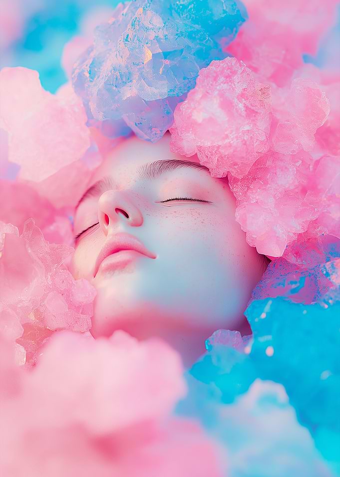Woman in Crystal Dream