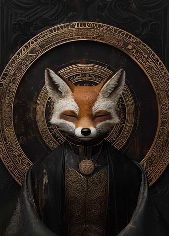 Fox in Golden Circle