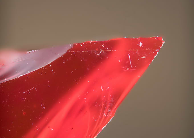 Red Crystal Close-up