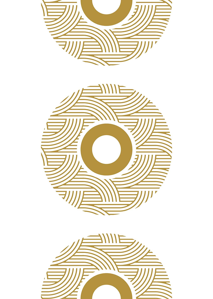 Gold Geometric Pattern