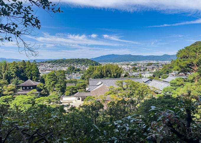 Japanese Garden View, Ginkaku-ji, Kyoto