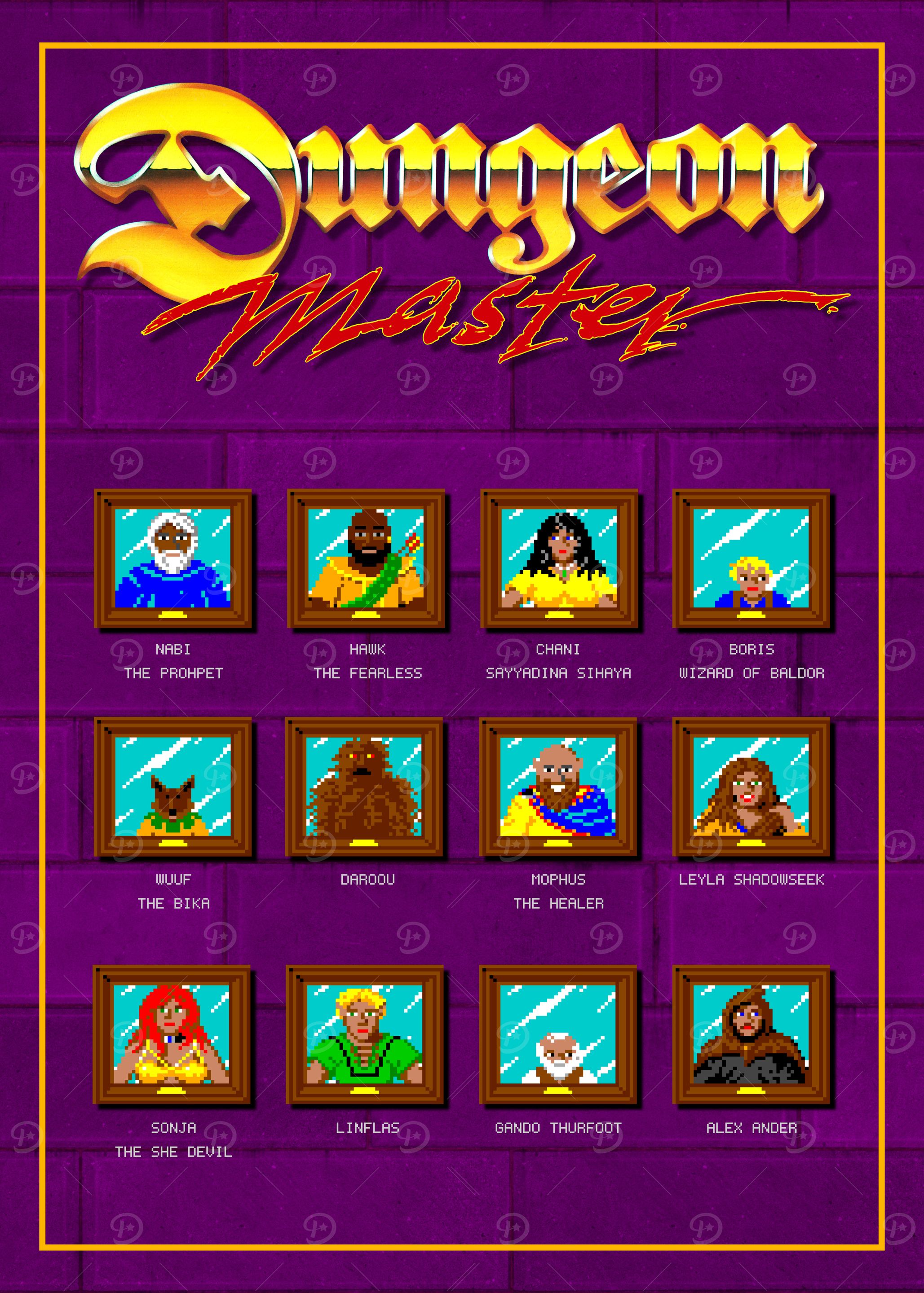 Dungeon Master Character Portraits Part 2
