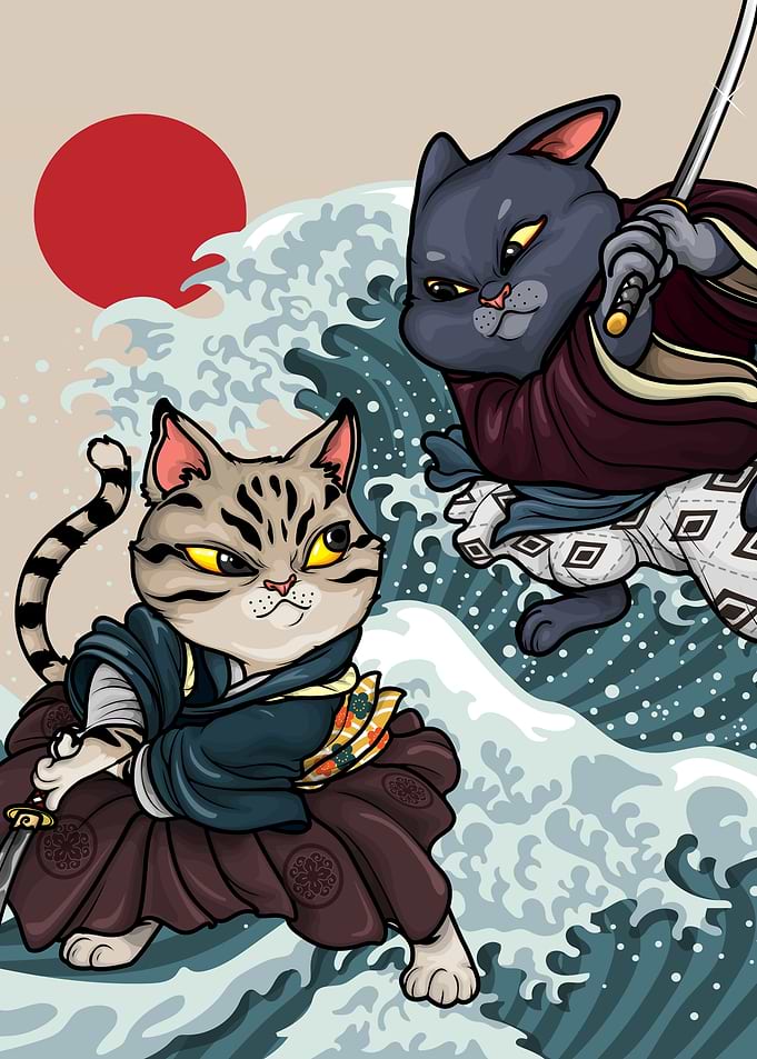 Samurai Cats
