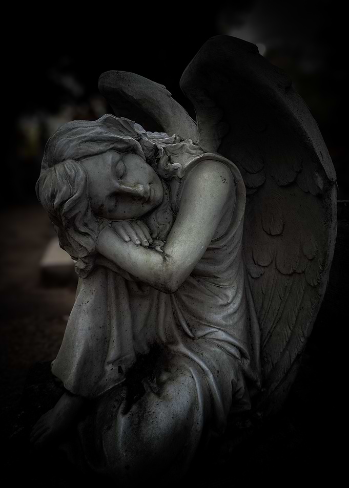 Sleeping Angel Statue