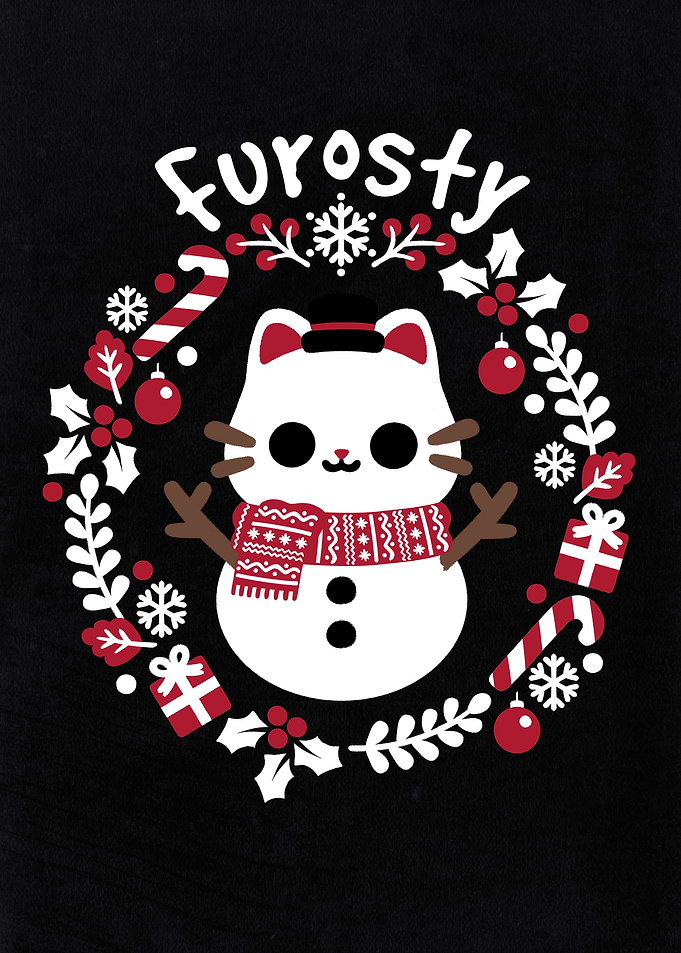 Furry Furosty Snowcat