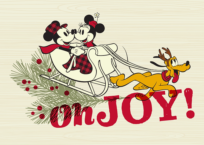 Mickey Minnie Sleigh