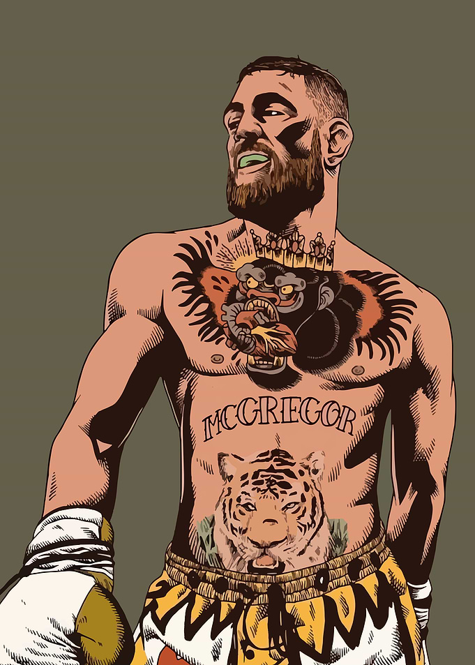 Conor McGregor Tattoo Art