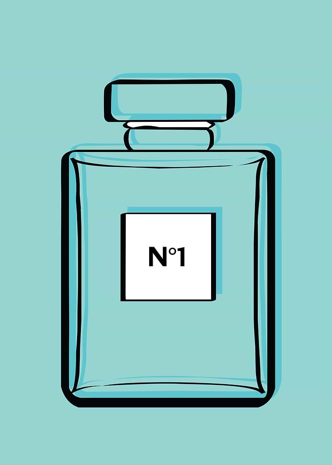 Chanel No. 1 Perfume Bottle