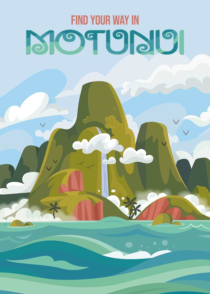 Moana Motunui Island