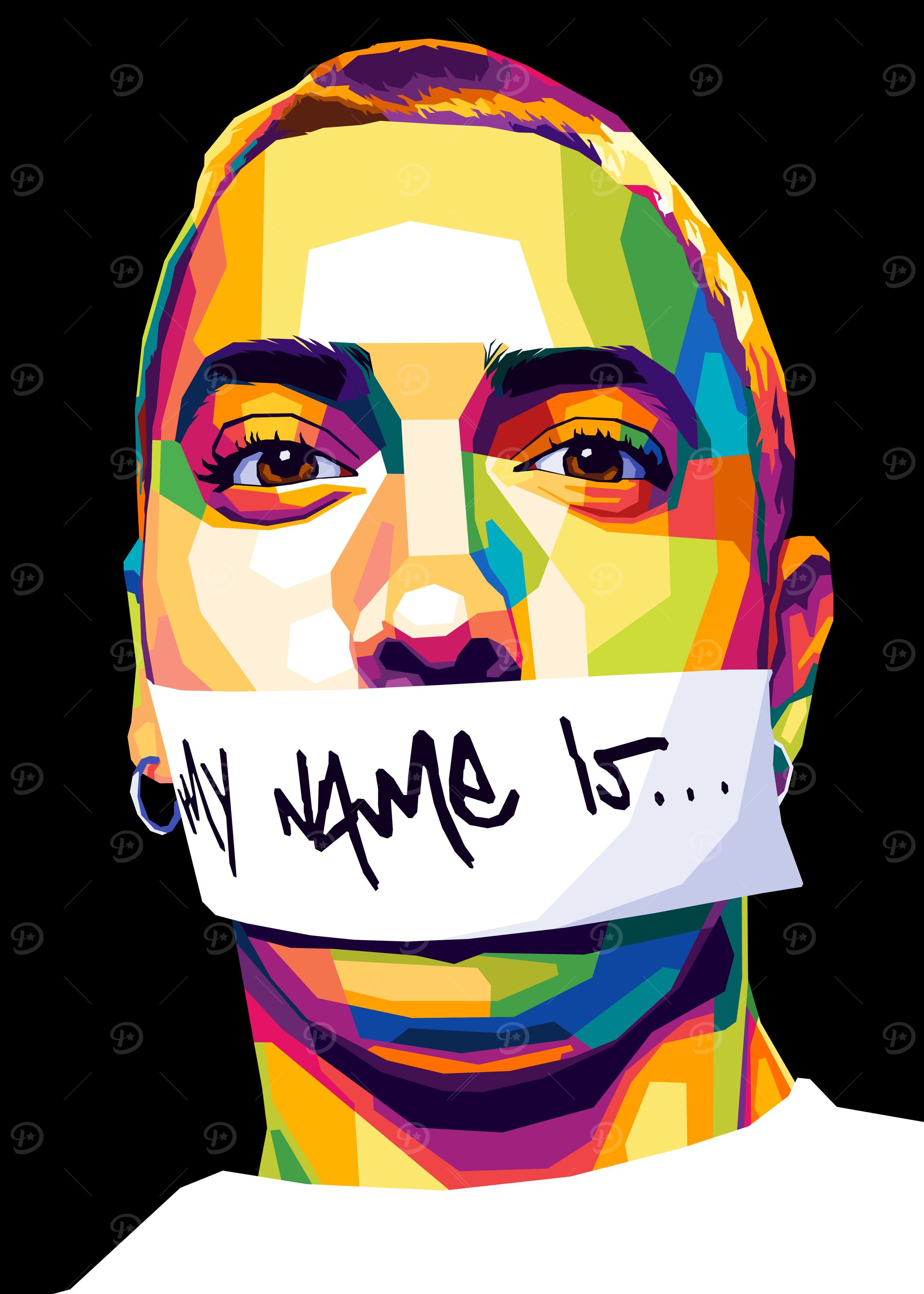 Eminem Pop Art Portrait