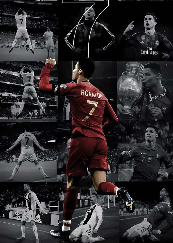 Cristiano Ronaldo Collage