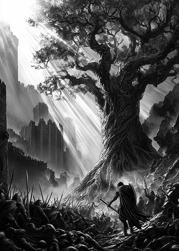 Lone Warrior After Battle