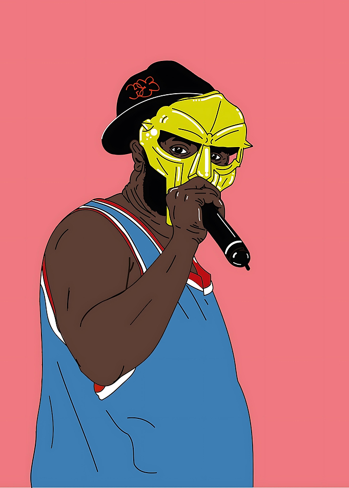 MF DOOM Illustration