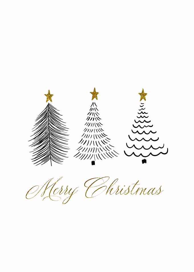 Minimalist Christmas Trees